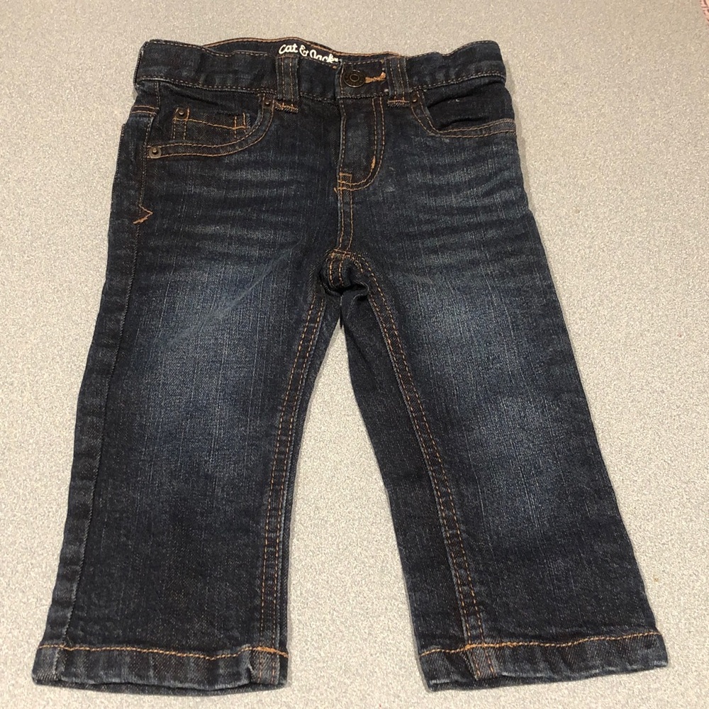 Cat & Jack Dark Blue Denim Jeans